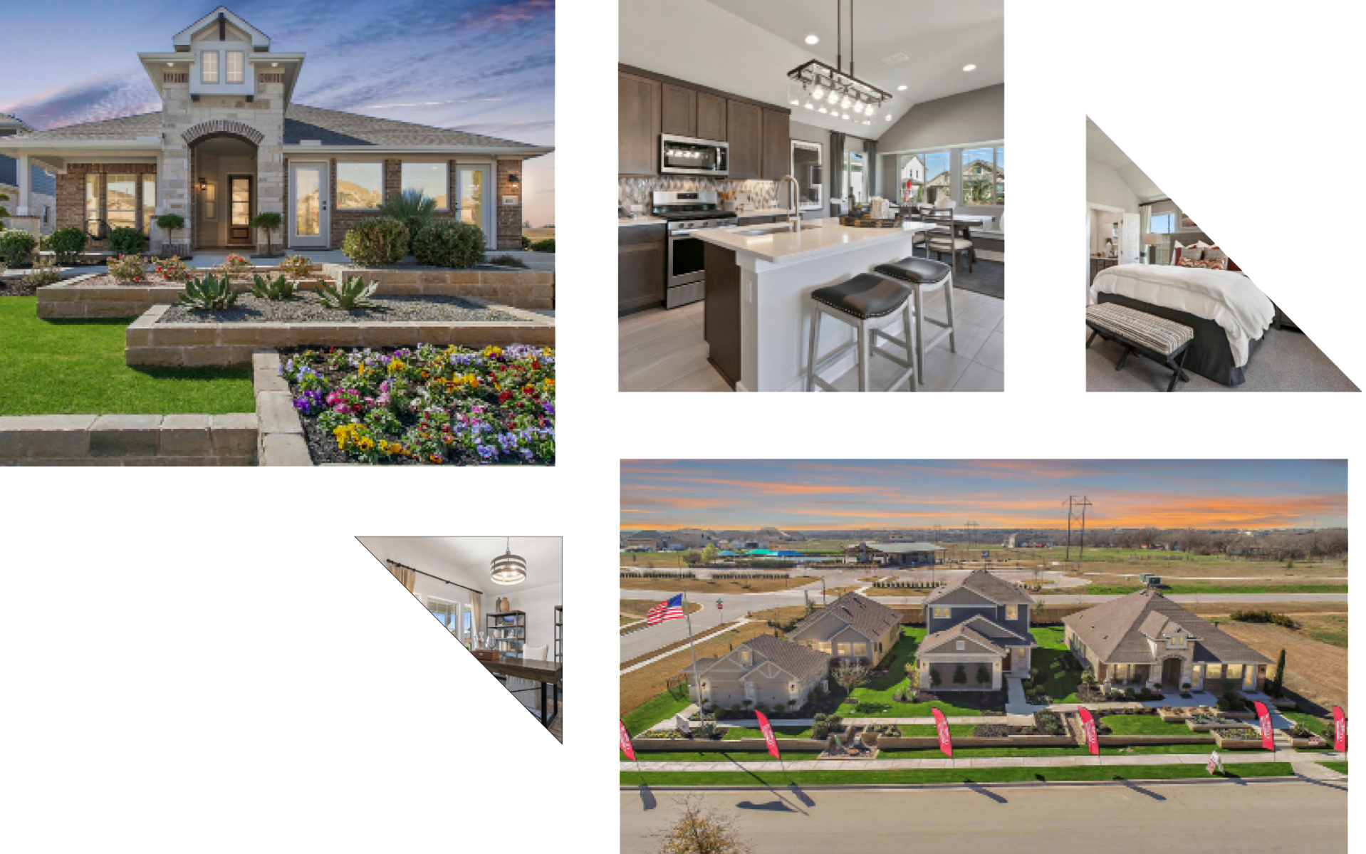 Picture Collage of Crosswinds Showhome