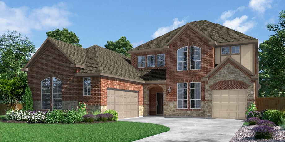 Front Elevation for Bingham II Floor Plan Elevation A