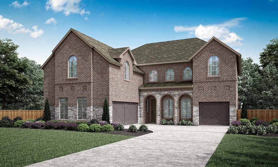 Elevation A Shown for the Brennan II Floor Plan
