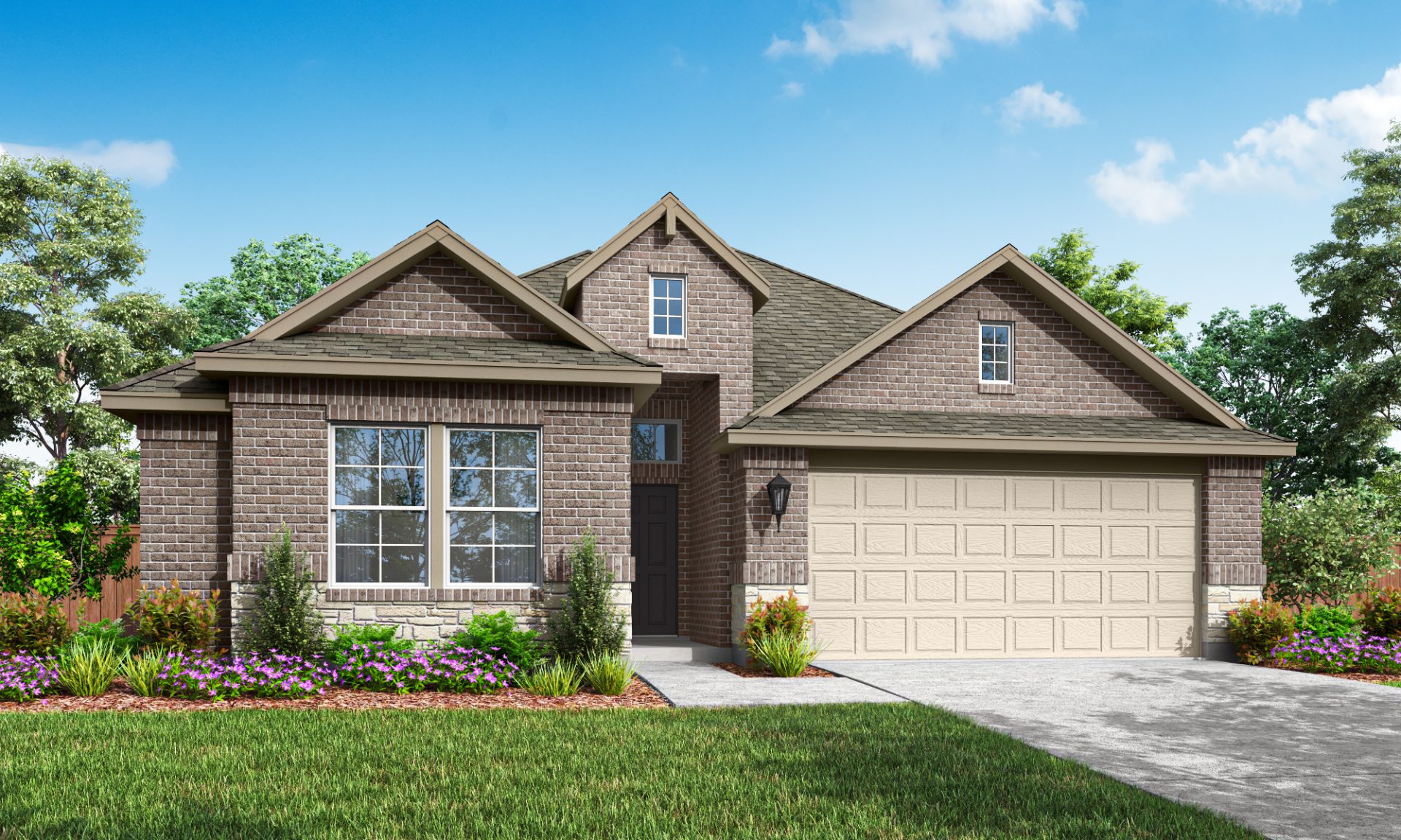 Carrollton Elevation B Masonry
