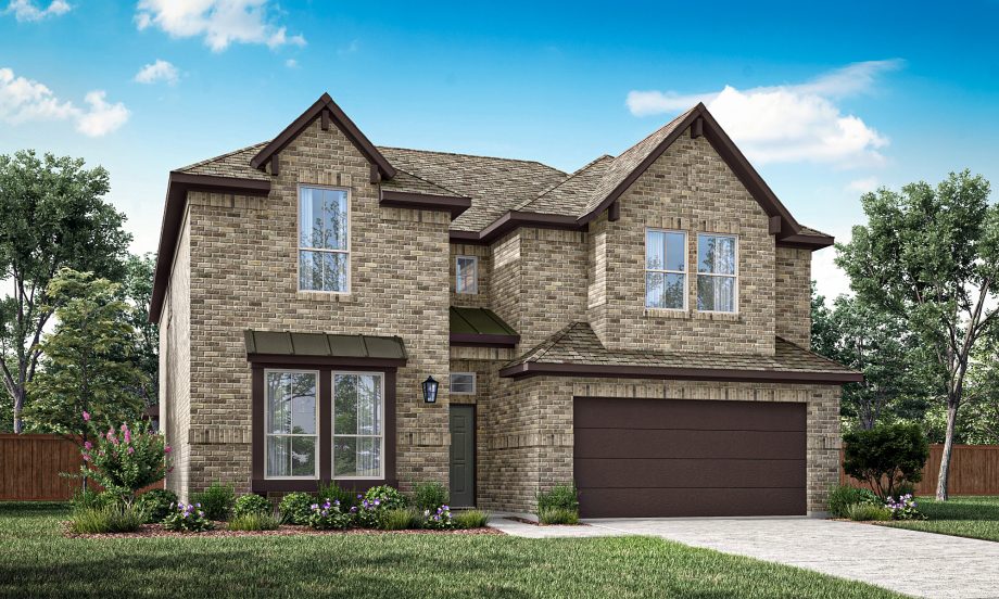 Westbury Elevation A Full Brick