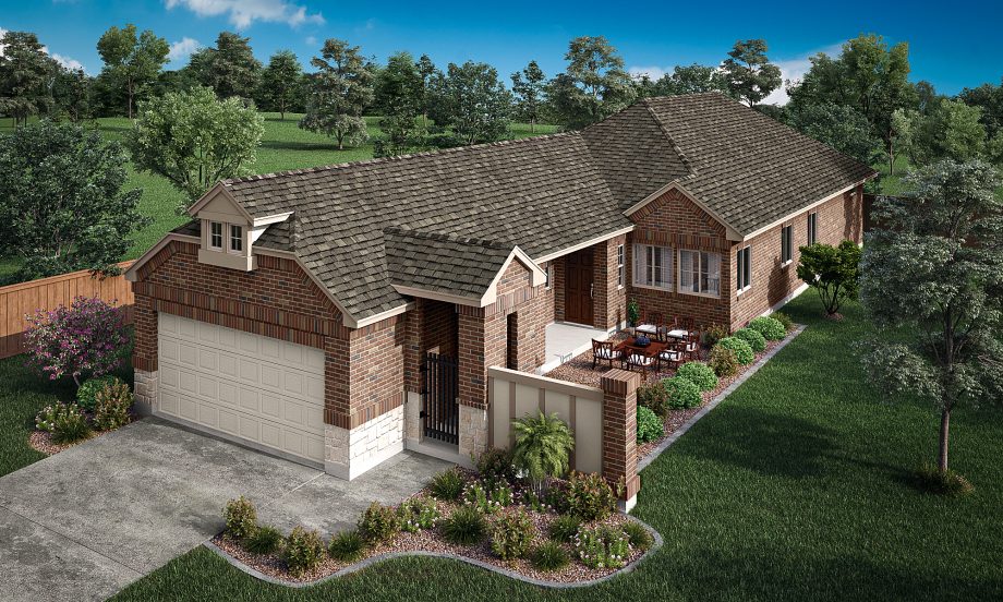 Toscana Elevation C 100 Brick Sides Wing Wall Brick