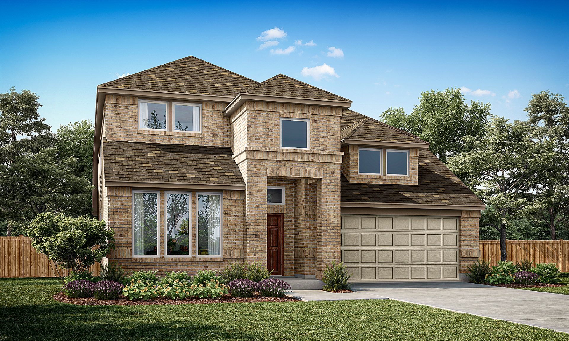 Richardson Elevation A Masonry