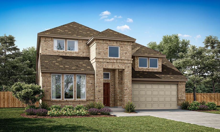 Richardson Elevation A Masonry