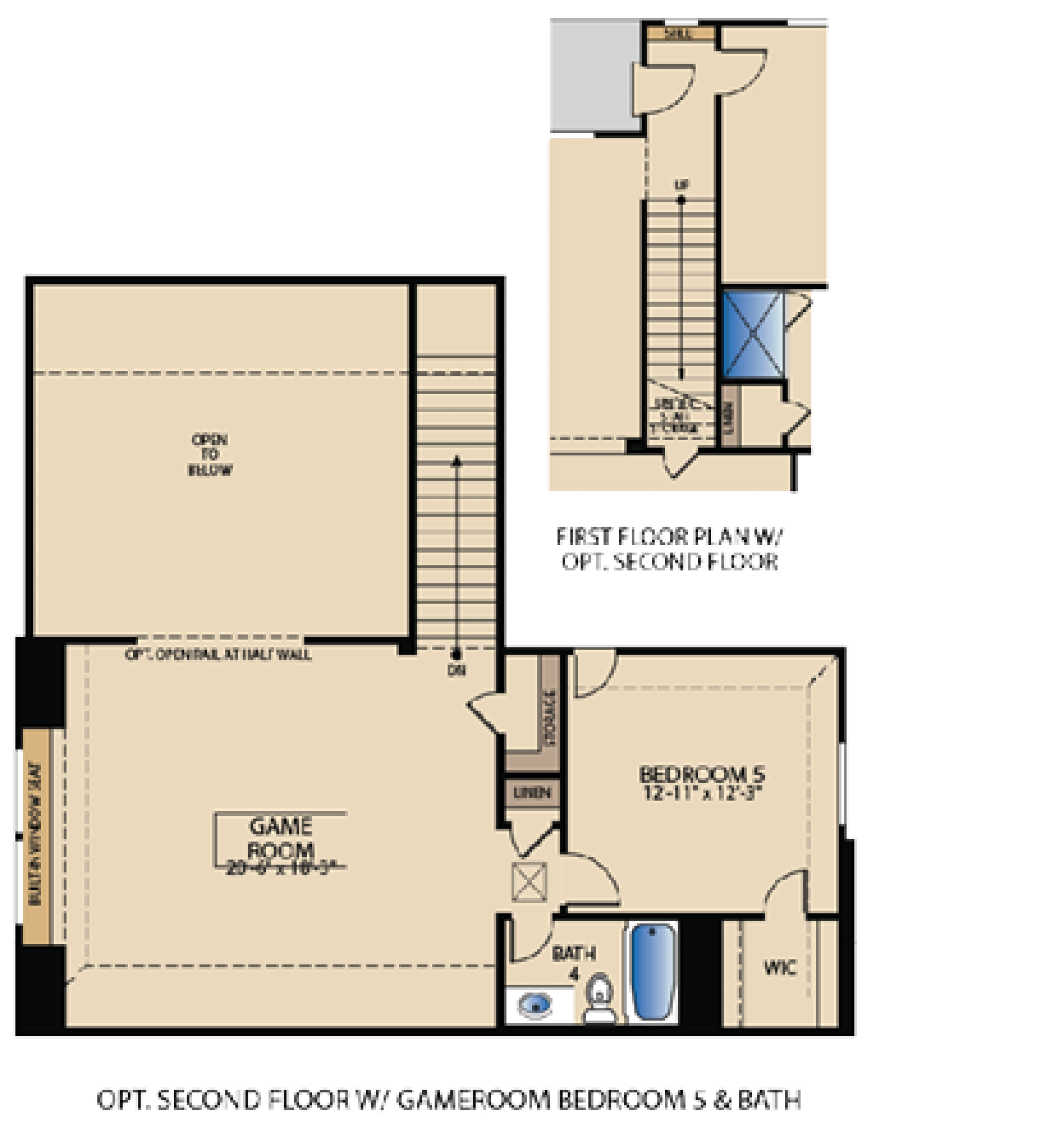 Southlake Optional Second Floor