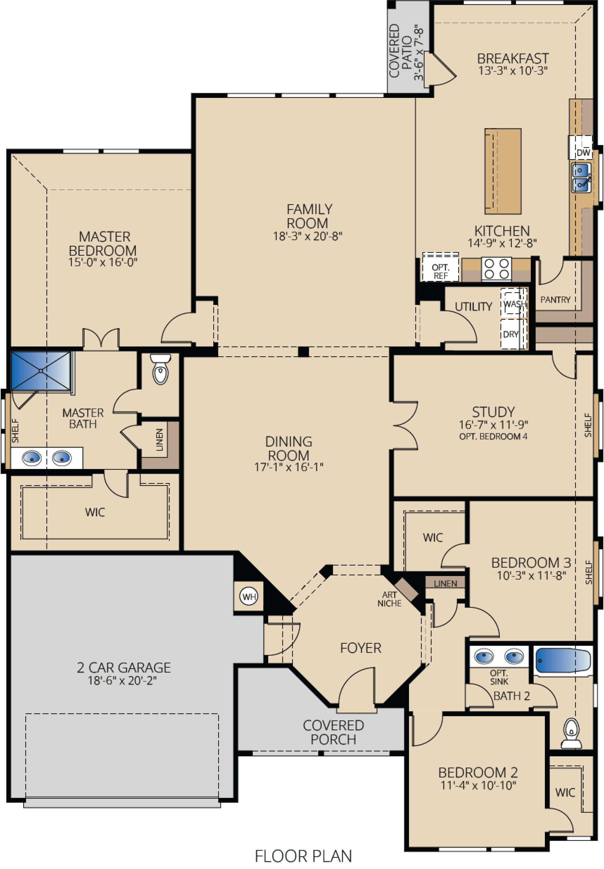 Fairview I Floor Plan