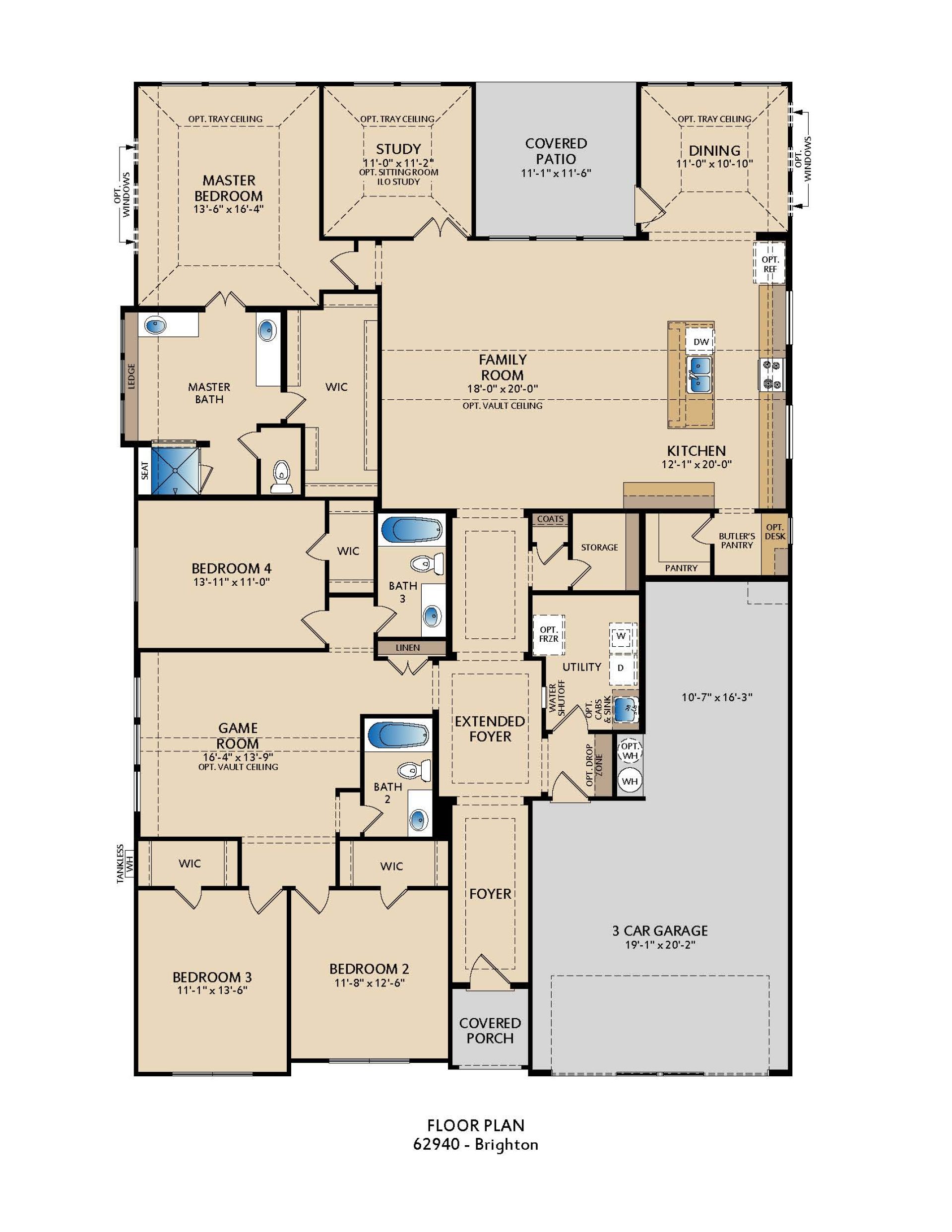 Brighton Floor Plan