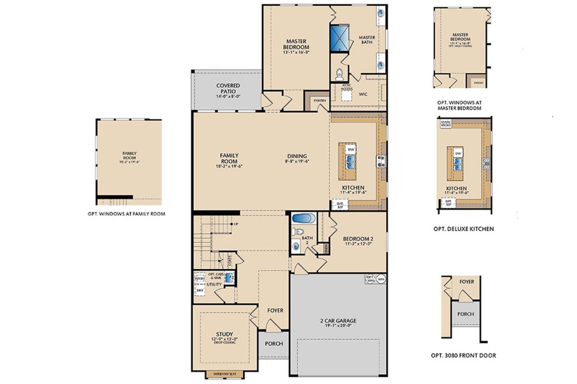First Floor Diagram of 14502 Herschel St