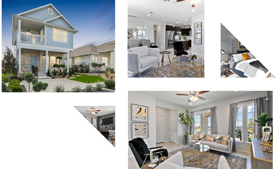 New homes by Pacesetter Homes in Manor, Texas