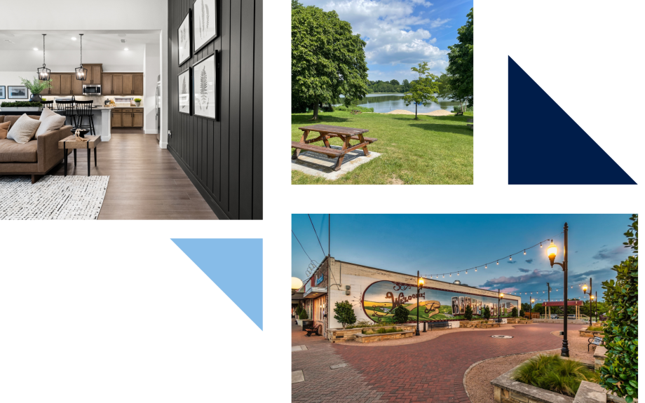 New homes built by Pacesetter Homes Texas in Royse City.