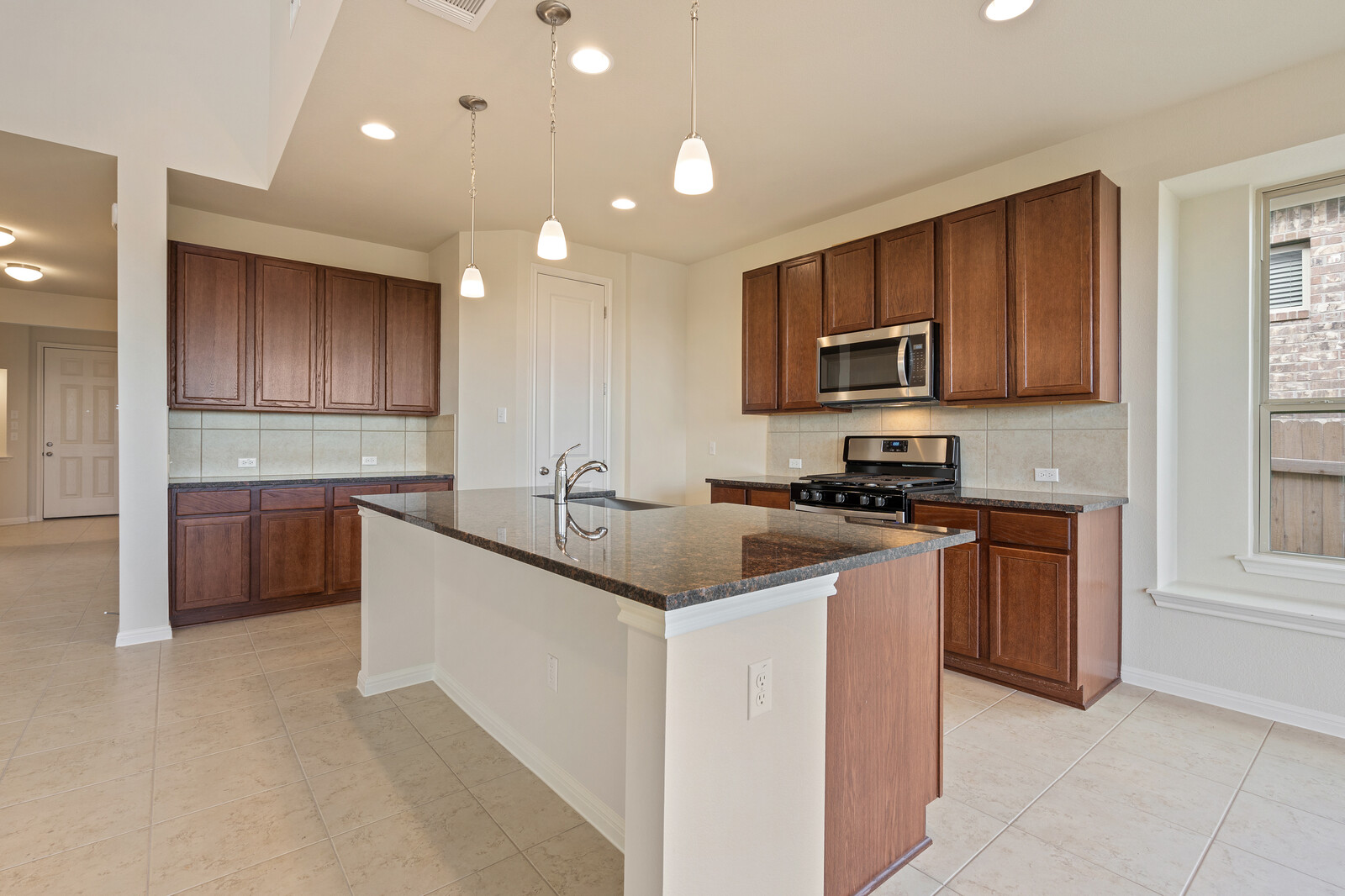 The Broadmoor Craftsman Series Kitchen And Living Space