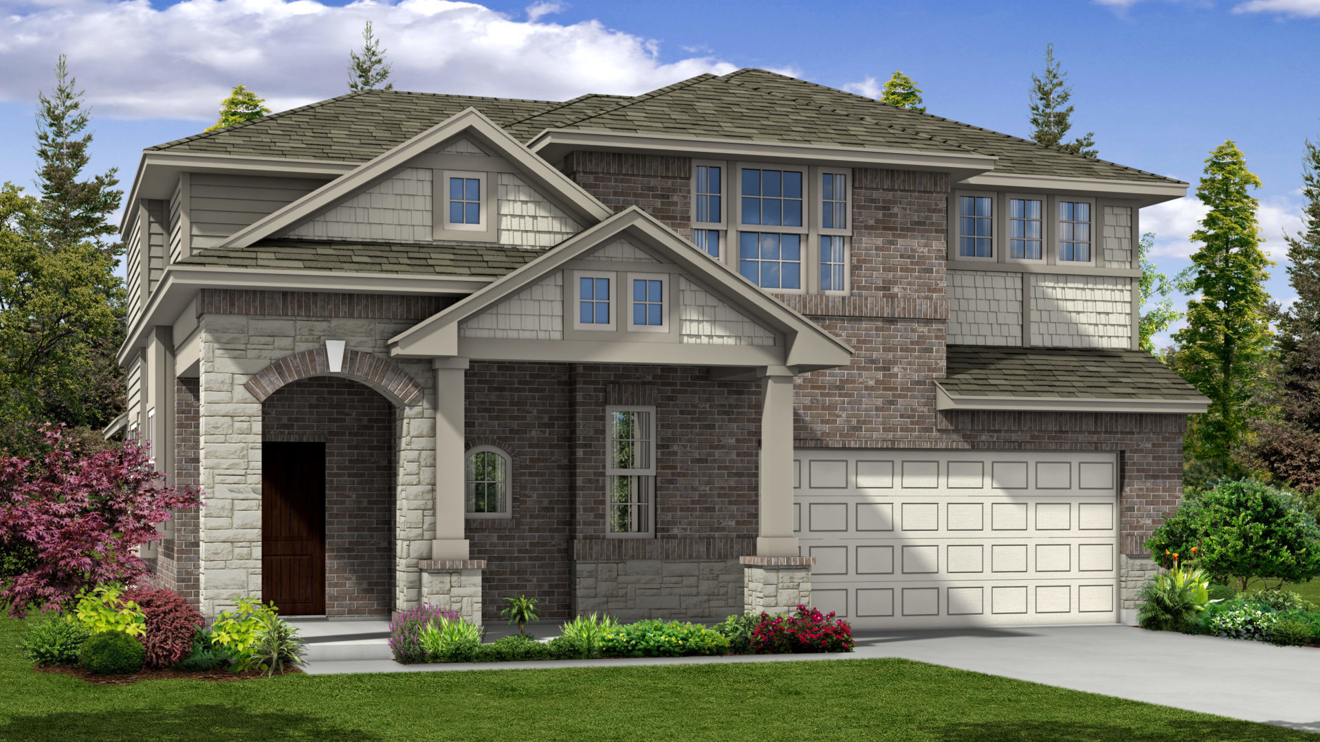 The Faber II Elevation C Star Ranch - Final Opportunities! New Homes in Hutto