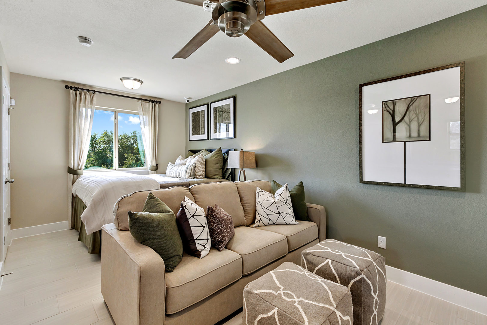 Valley Vista Community Model Home Living Space