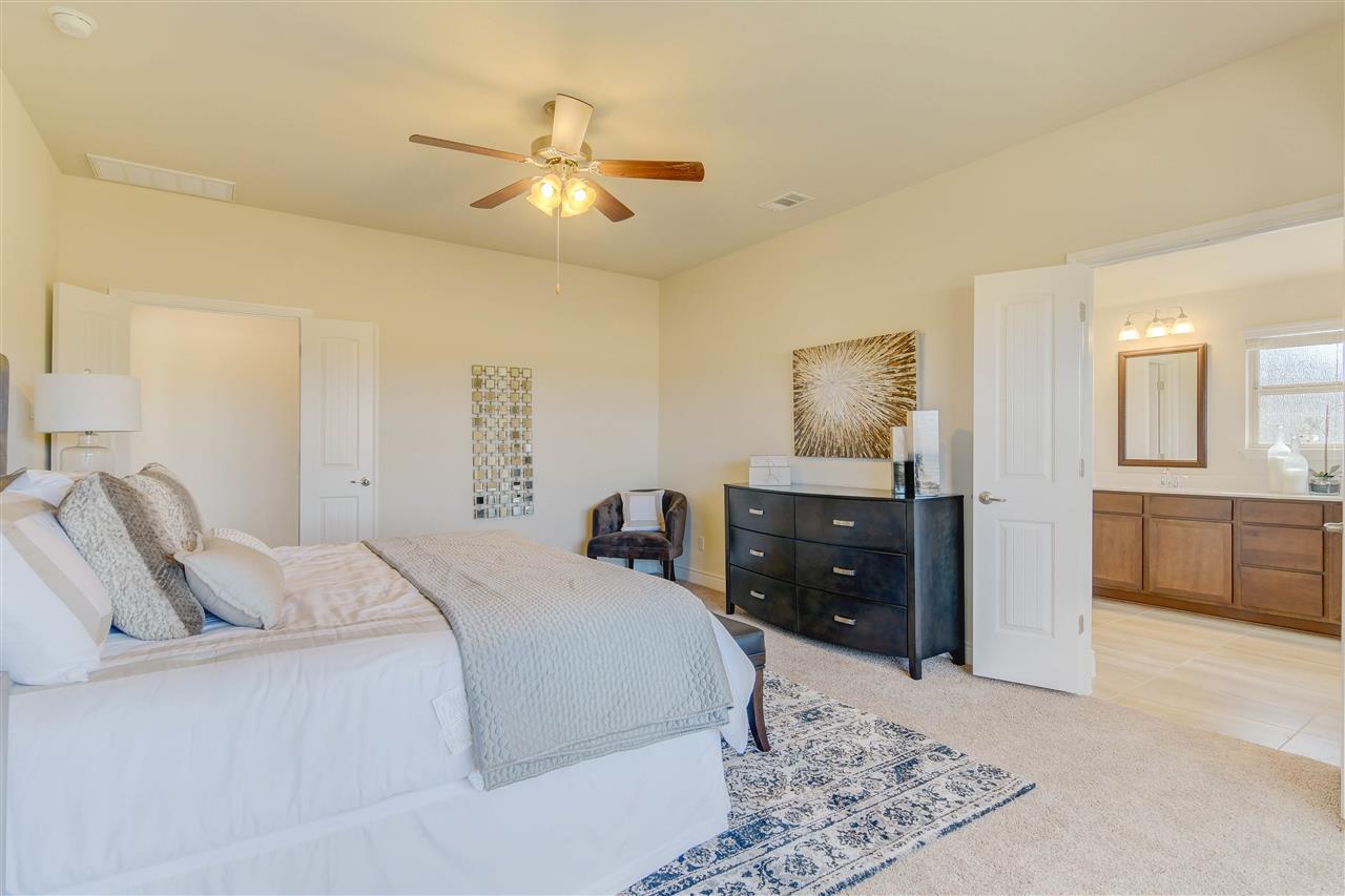 The Coral Cay Craftsman Series Master Bedroom