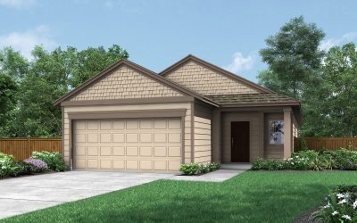 The Angelina Extended Portico Series Elevation C