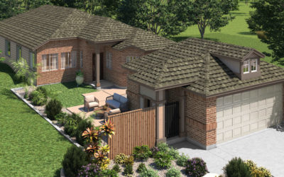 The Molise Elevation A With Garage A