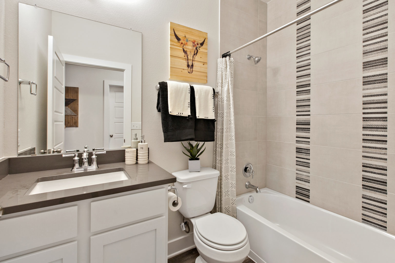 The Angelina Extended Portico Series Bathroom