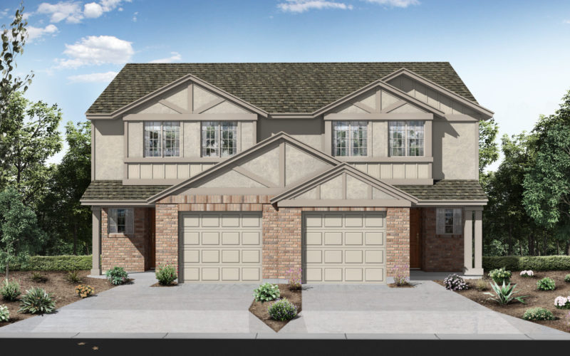 The The Lassen New Home at Saddle Creek Twinhomes