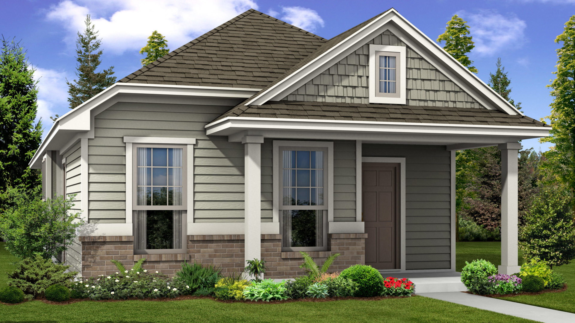 The Liberty Elevation A Grande Estates - Coming Soon! New Homes in Bertram