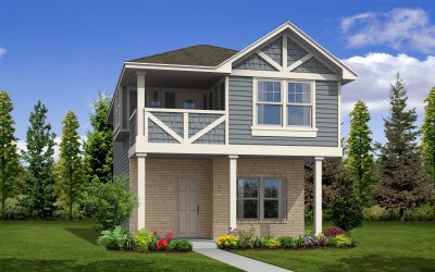 Pacesetter Homes The Andrew Floor Plan Portico Series Elevation M Optional Masonry