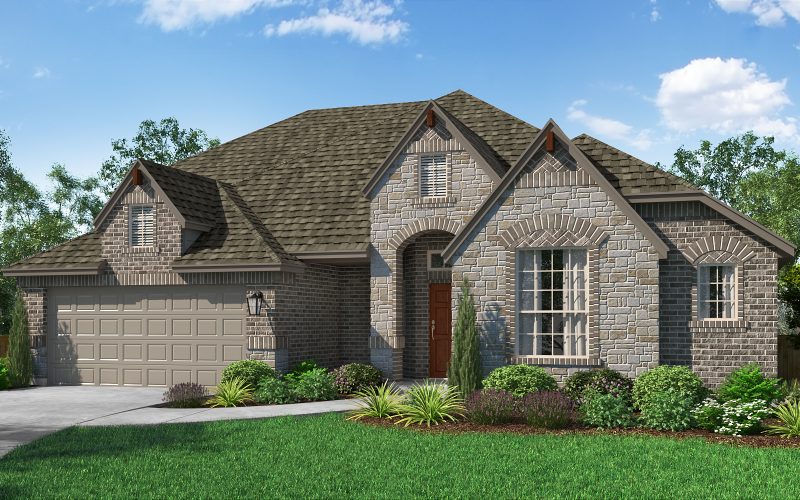 The The Fairview II New Home at Woodland Creek