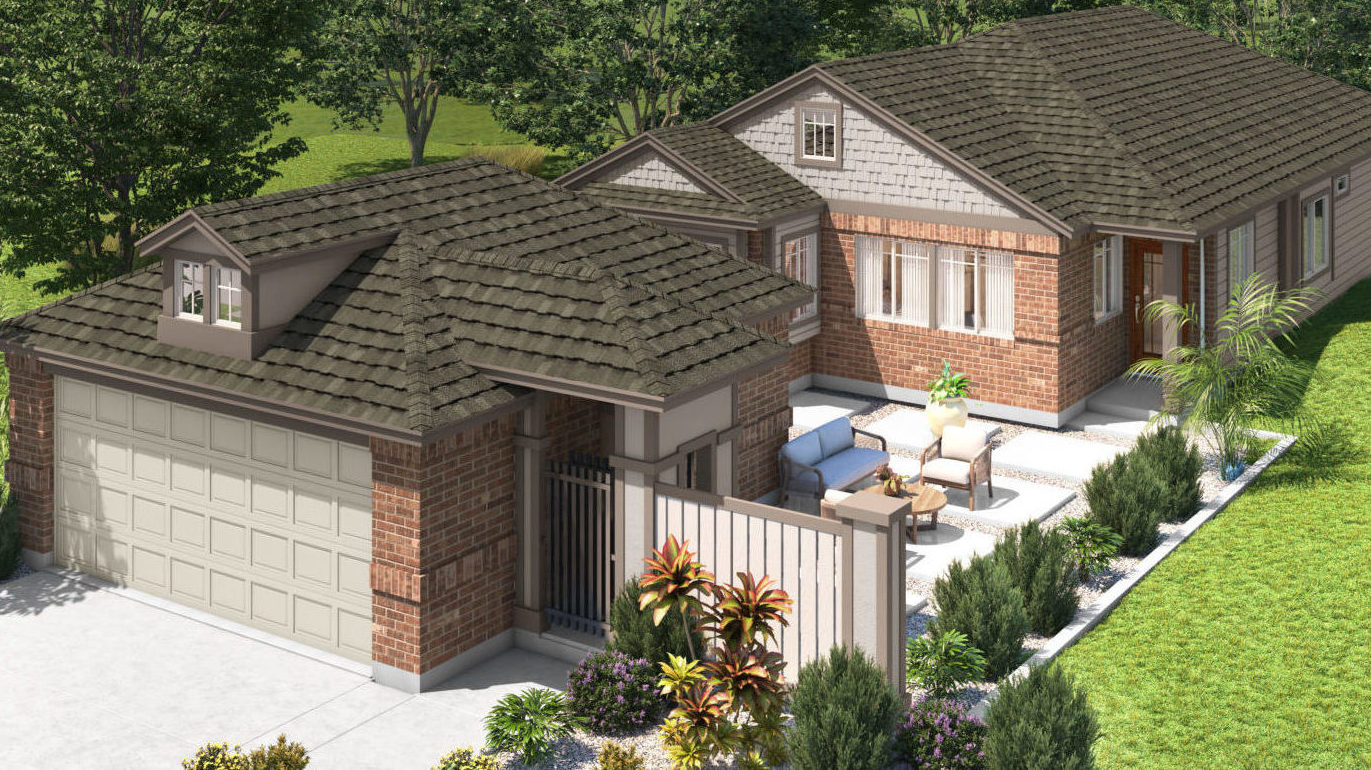 The Florence Elevation A Blanco Vista New Homes in San Marcos