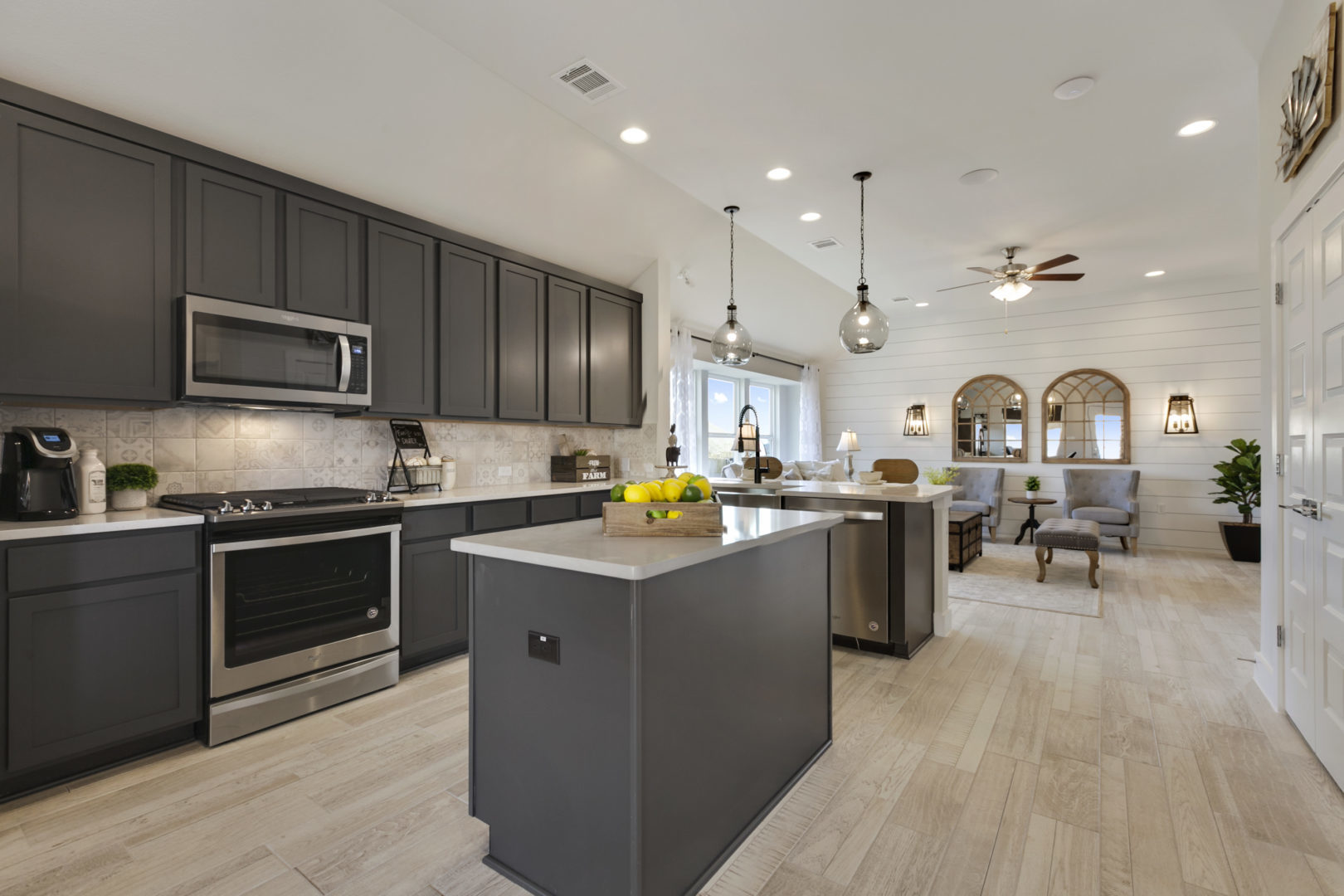 The Chandler Craftsman Series Kitchen And Living Space