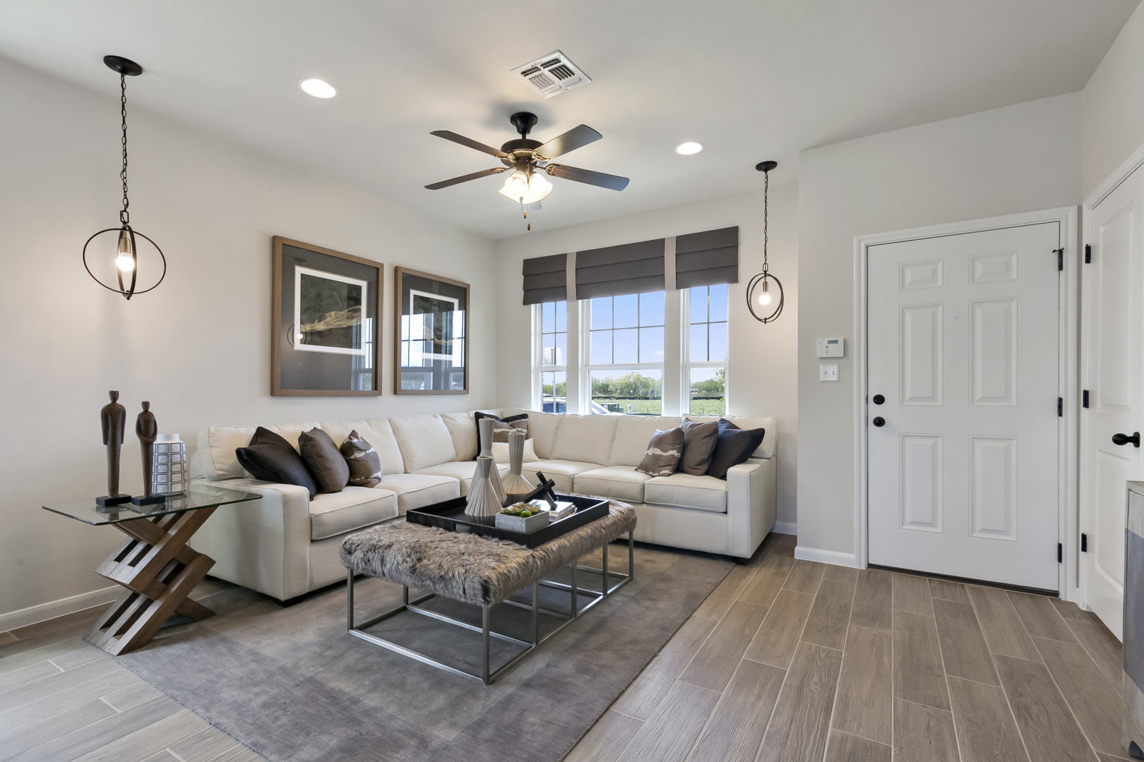 The Andrews Portico Series Floor Plan Living Space