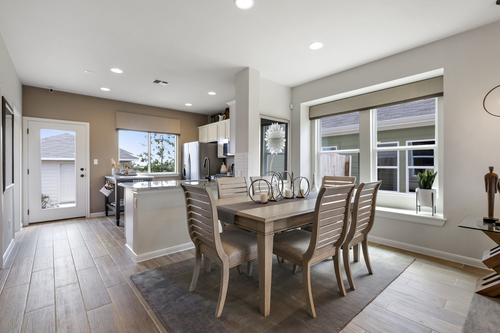 The Andrews Portico Series Floor Plan Kitchen And Dining Space