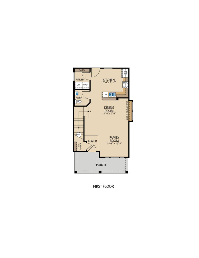 The Andrews First Floor Plan