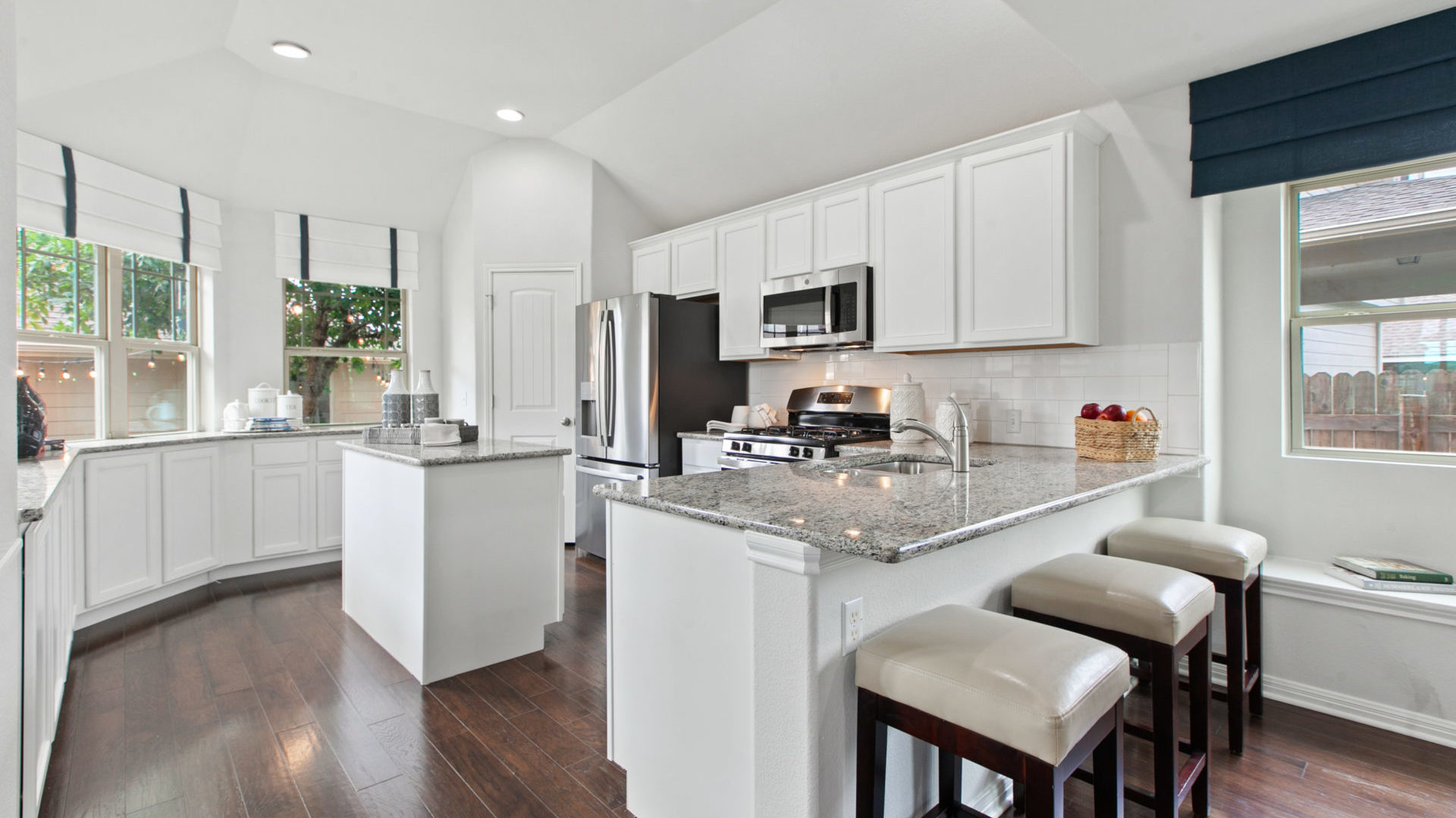The Campania Blanco Vista Model Home Kitchen Space