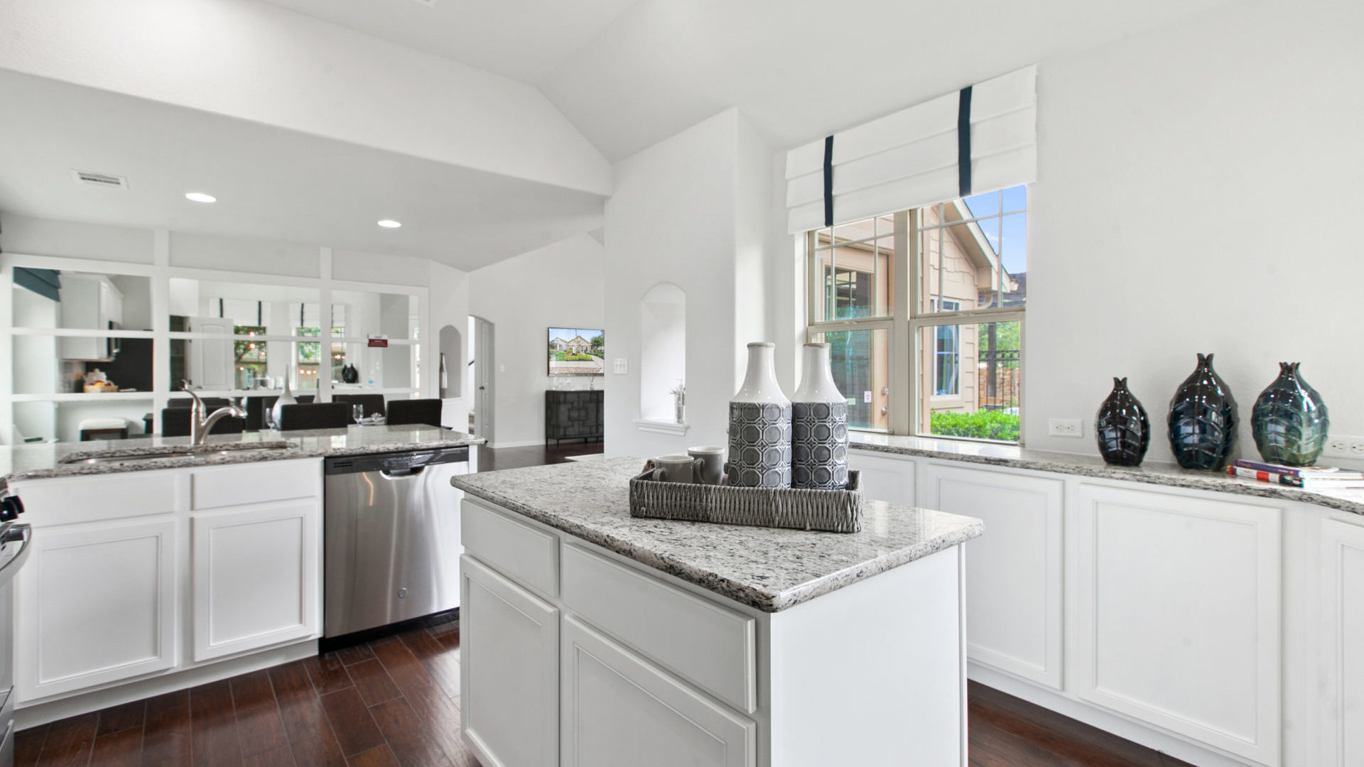 The Campania Blanco Vista Model Home Kitchen Space