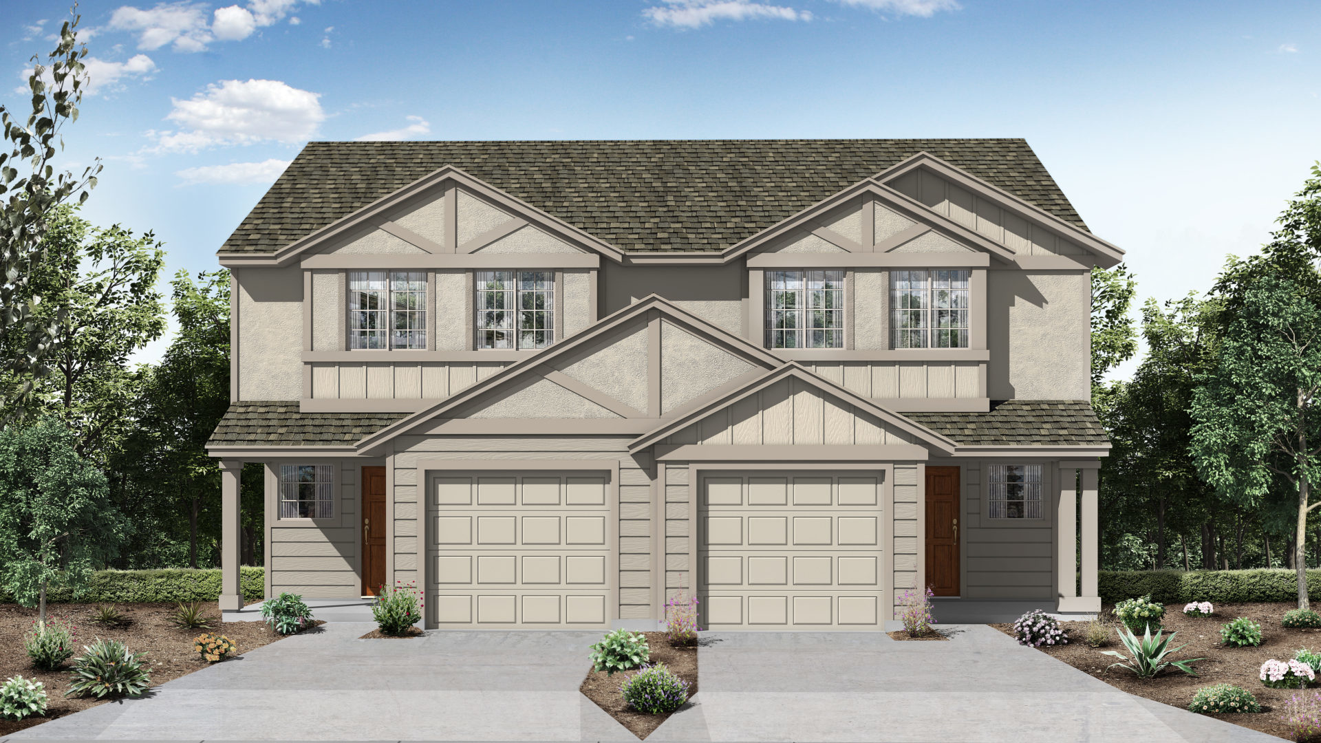 Pacesetter Homes The Lassen Floor Plan Twinhome Series  New Homes in 