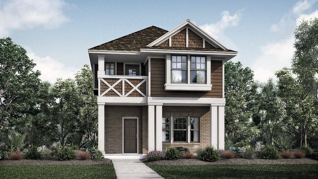 The Newton Elevation A Grande Estates - Coming Soon! New Homes in Bertram