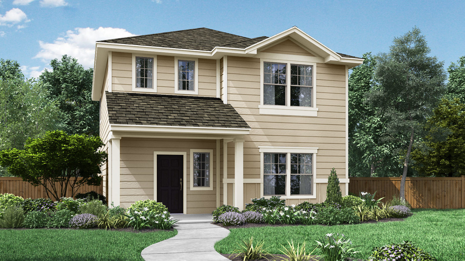 Pacesetter Homes The Bailey Floor Plan Extended Portico Series