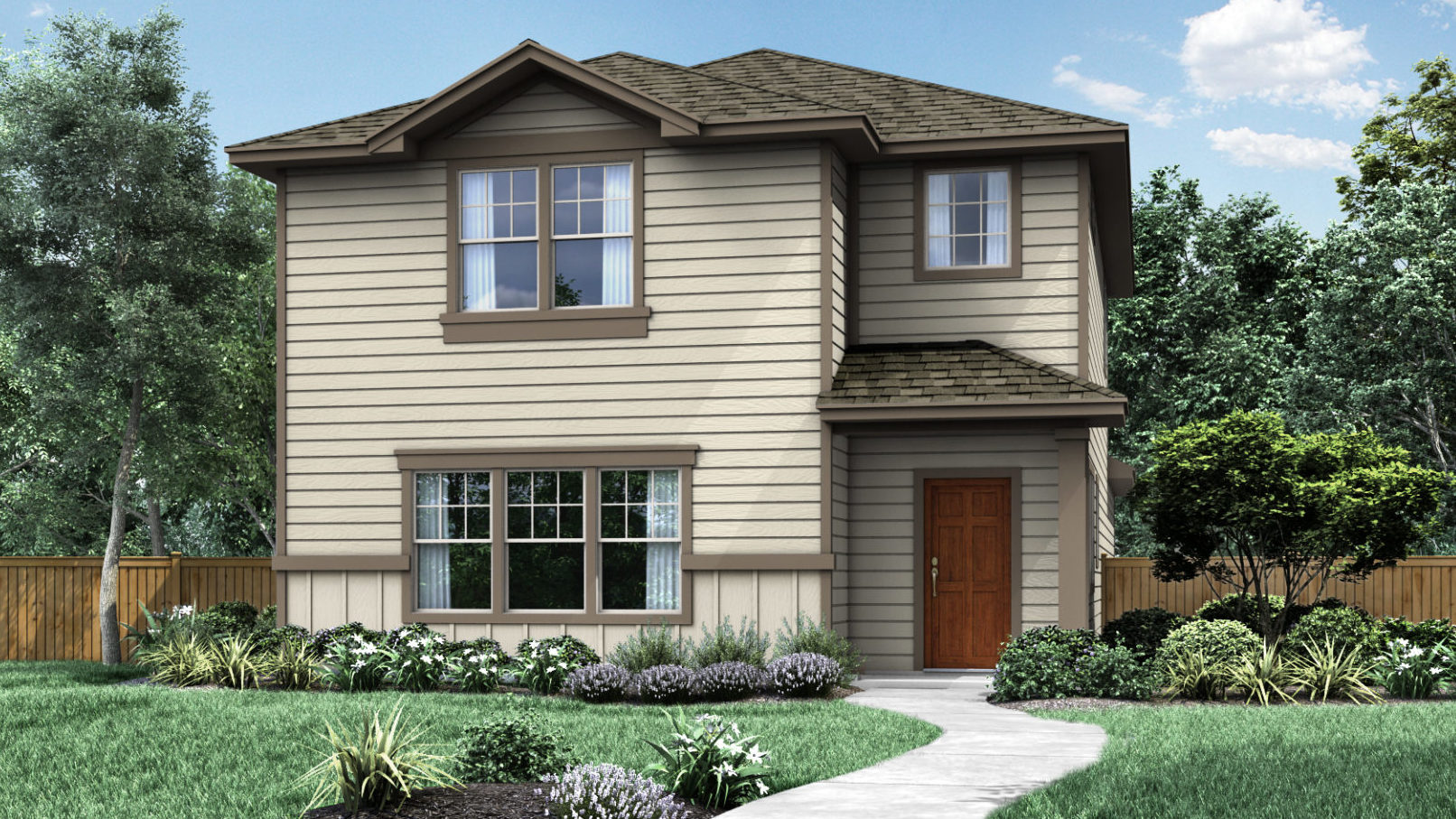 Pacesetter Homes The Franklin Floor Plan Extended Portico Series  New Homes in 