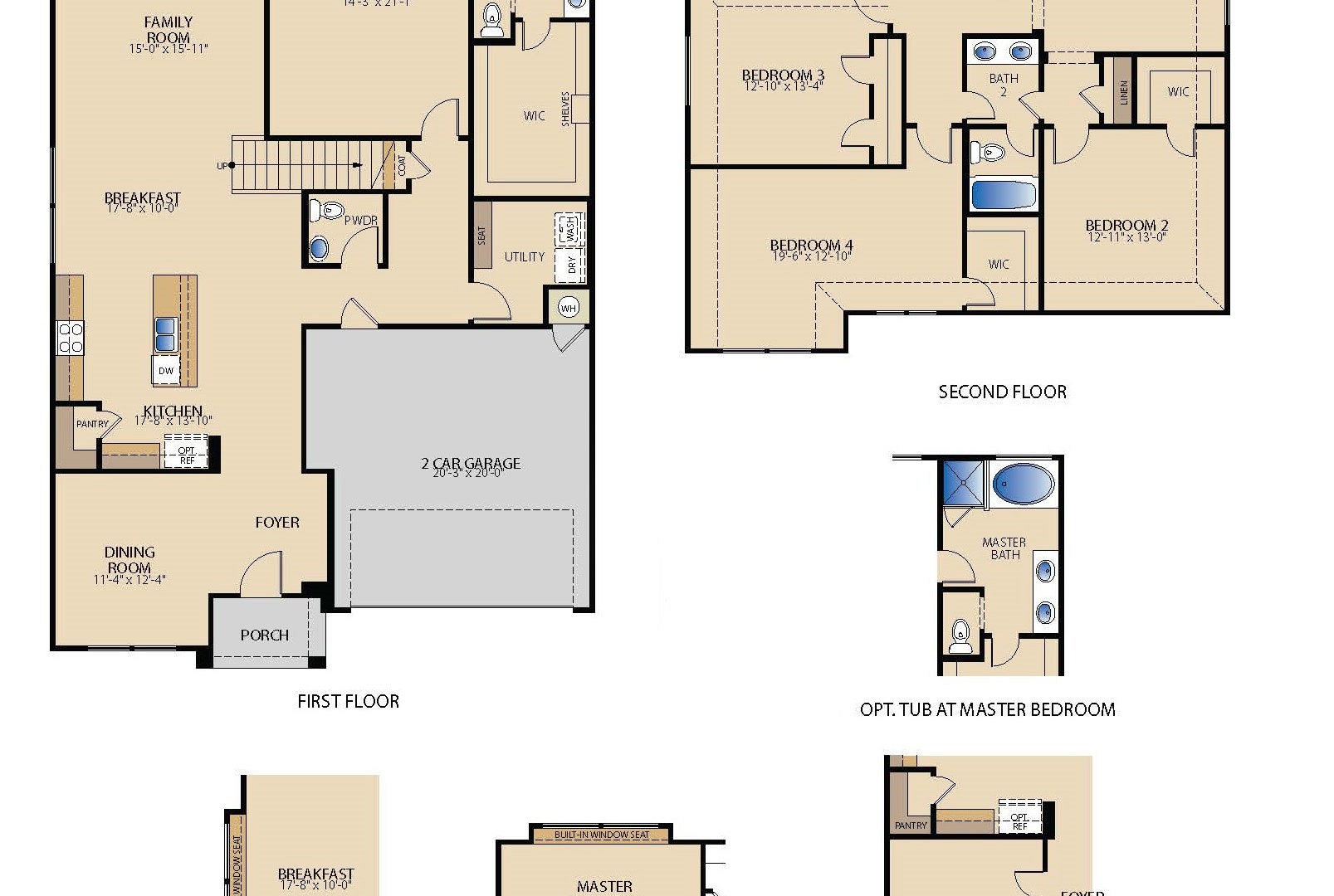 The Christoval Craftsman Series Floor Plan And Plan Options