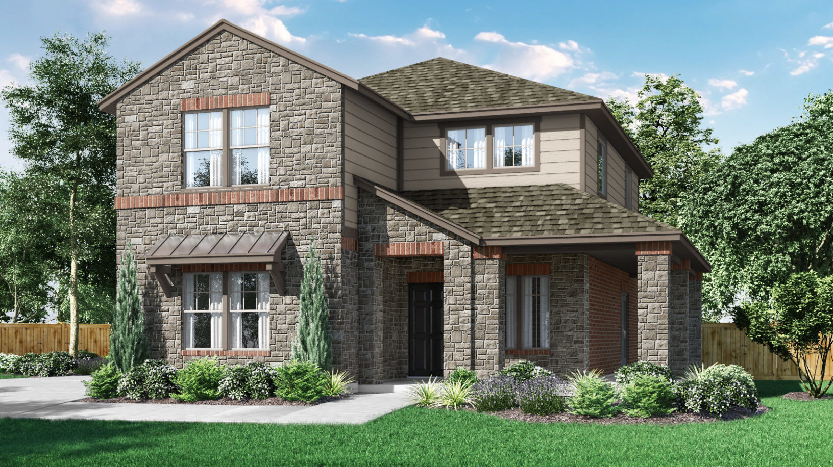 Pacesetter Homes The Quadrangle Floor Plan Courtyard Quad Series  New Homes in 