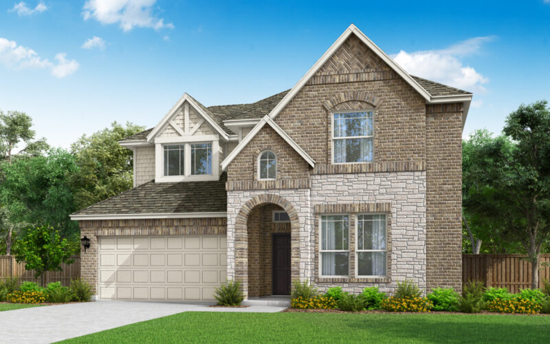 The The Garland New Home at Keeneland - Now Selling from Aubrey Creek Estates!