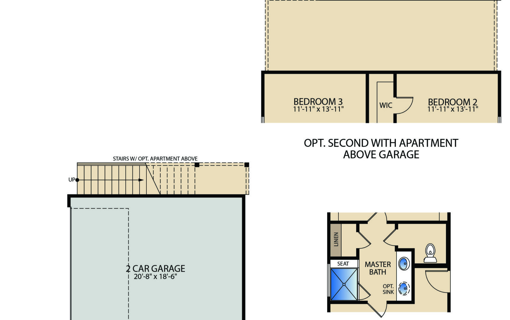 The Quadrangle Easton Park Floor Plan Options