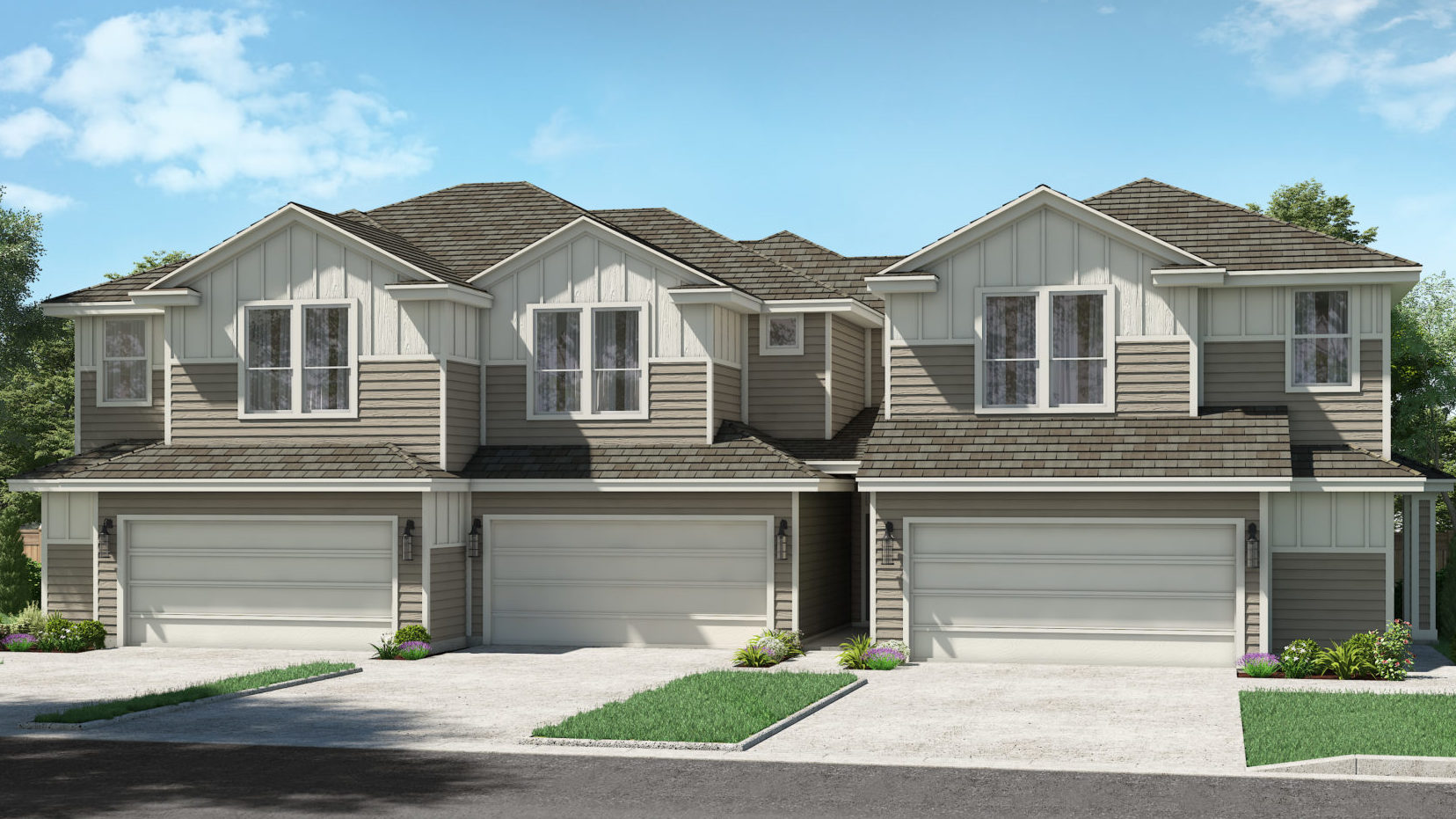 Center 45 The Monashee Elevation A  New Homes in 