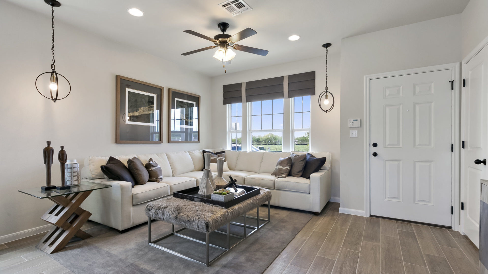 The Andrews Portico Series Floor Plan Living Space